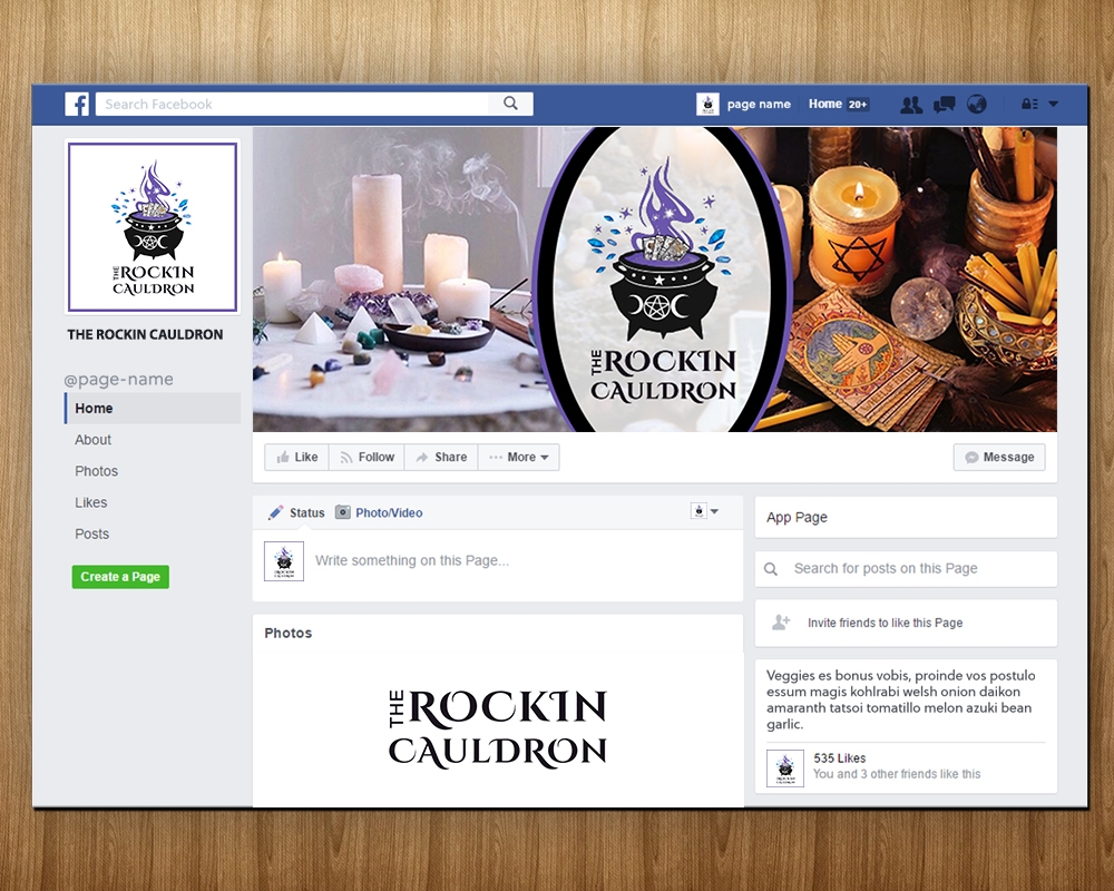 The Rockin Cauldron logo design by MastersDesigns