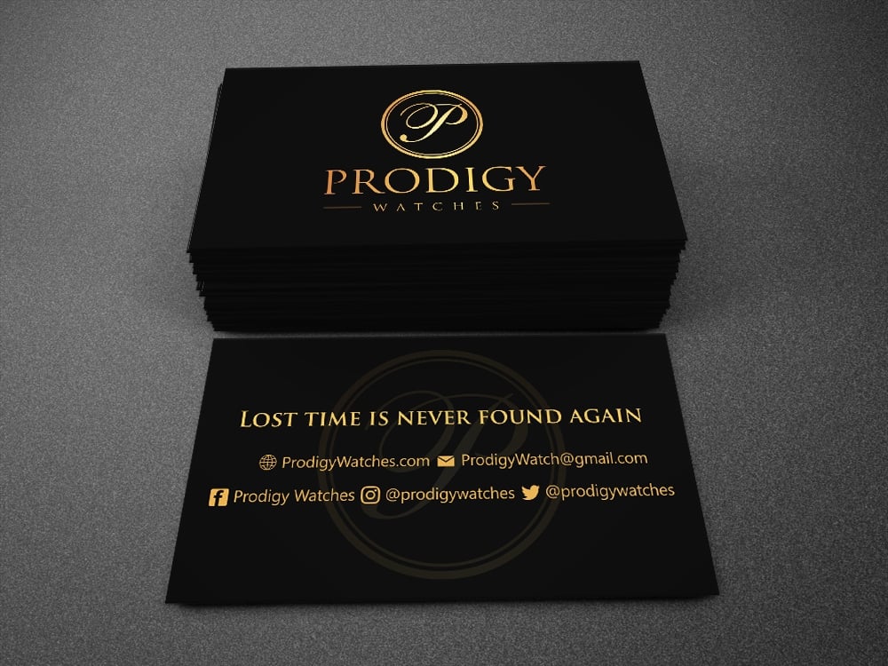 Prodigy logo design by Girly