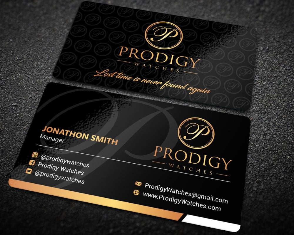 Prodigy logo design by Boomstudioz