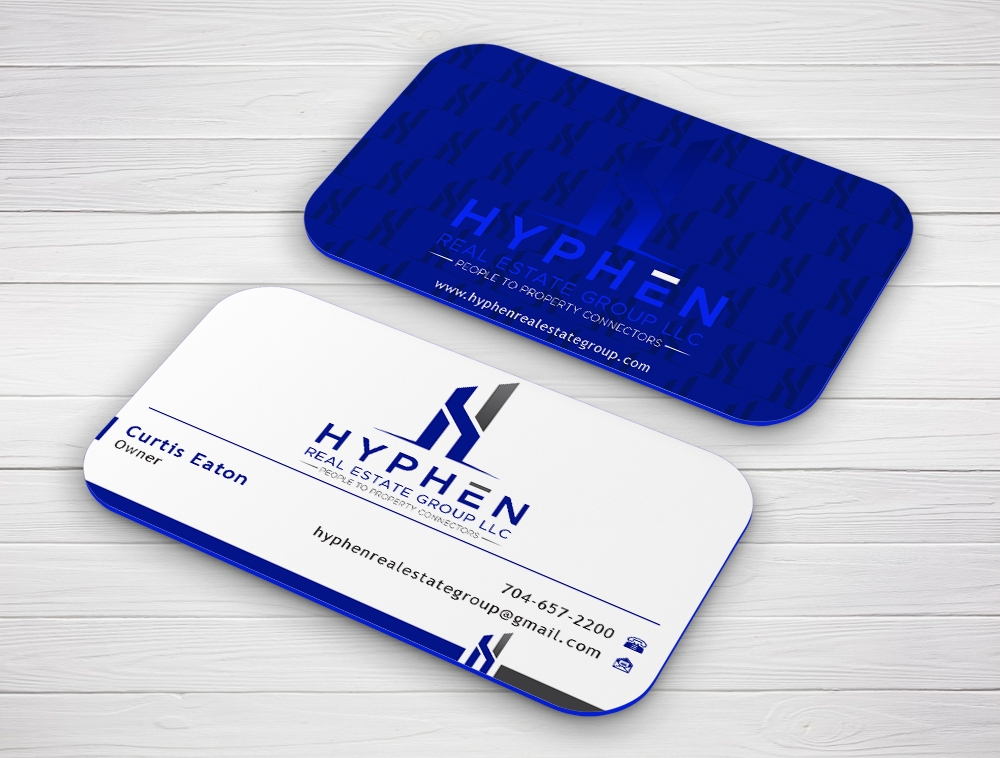 Hyphen Real Estate Group LLC logo design by Niqnish