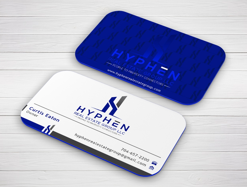 Hyphen Real Estate Group LLC logo design by Niqnish