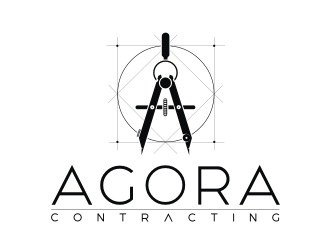 Agora Contracting logo design by coco