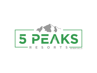 5 Peaks Resort logo design by qqdesigns