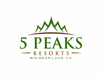 5 Peaks Resort logo design by agus