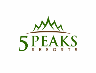 5 Peaks Resort logo design by agus