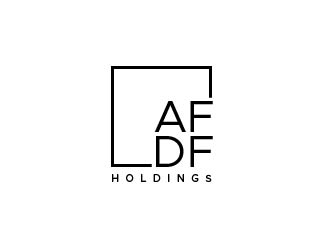 AFDF Holdings (Mine and my hubands intials)  logo design by usef44