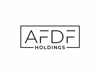 AFDF Holdings (Mine and my hubands intials)  logo design by mutafailan