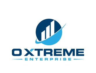 O XTREME ENTERPRISE  (OXE) logo design by jaize