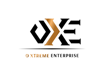 O XTREME ENTERPRISE  (OXE) logo design by TMOX