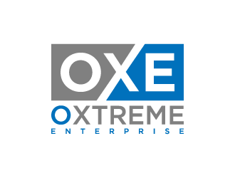 O XTREME ENTERPRISE  (OXE) logo design by denfransko