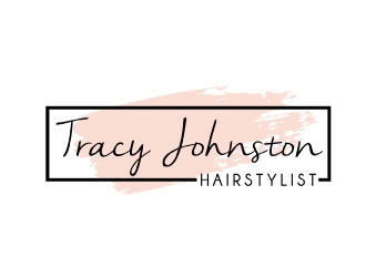 Tracy Johnston Hairstylist logo design by AamirKhan