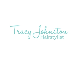 Tracy Johnston Hairstylist logo design by AamirKhan