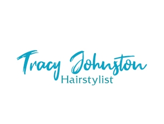 Tracy Johnston Hairstylist logo design by AamirKhan