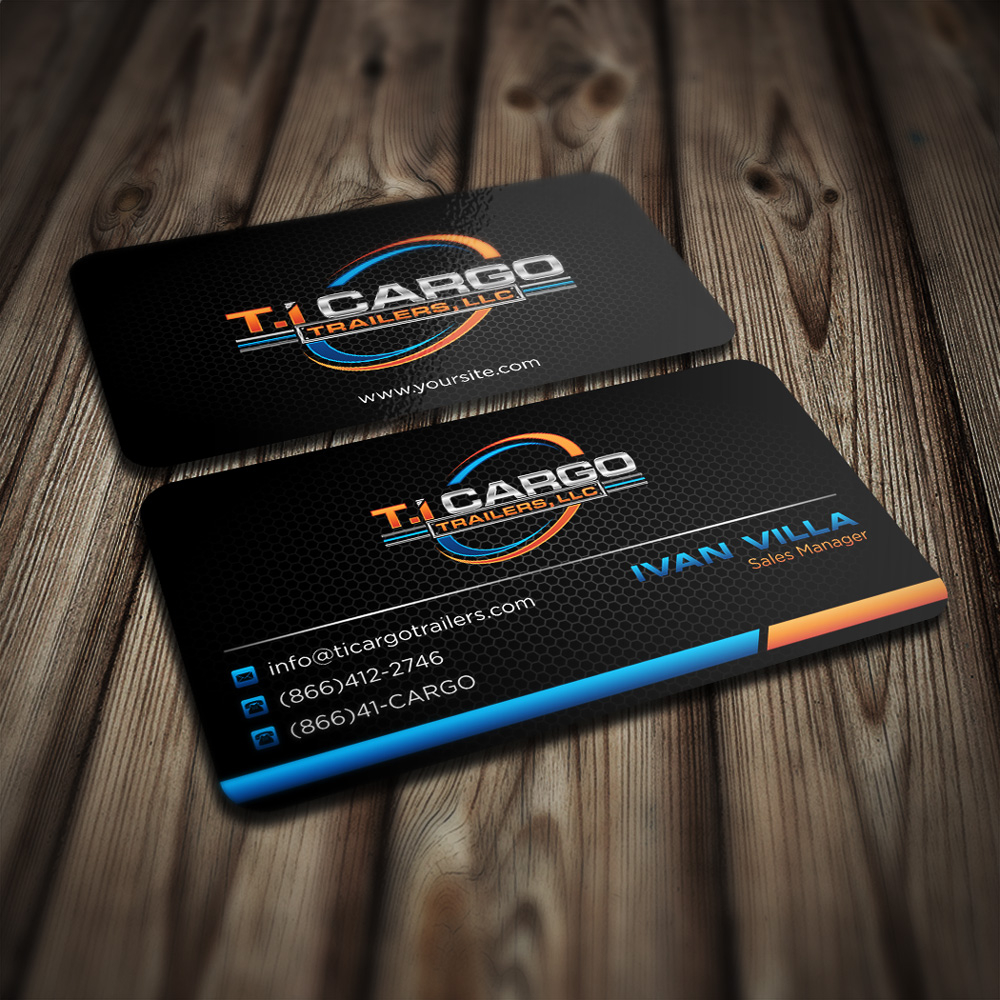 T.I Cargo Trailers logo design by mletus