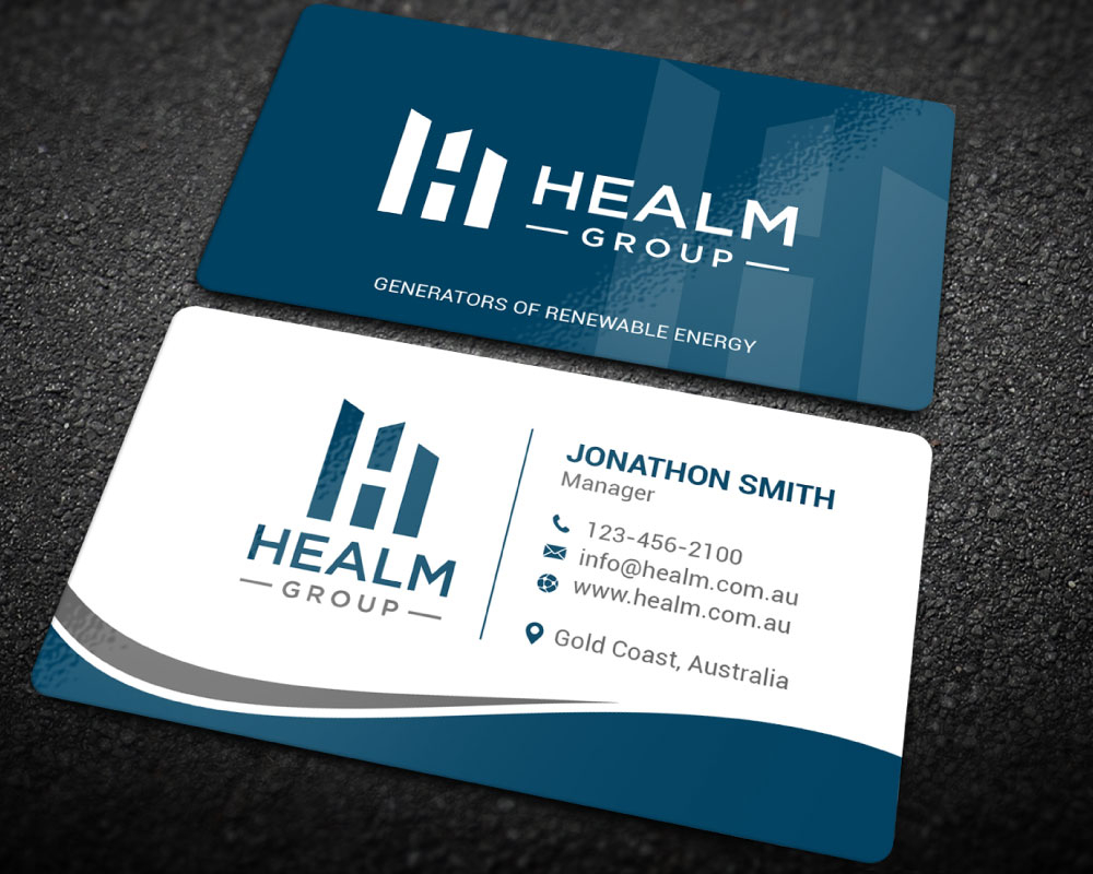 Healm Group logo design by Boomstudioz