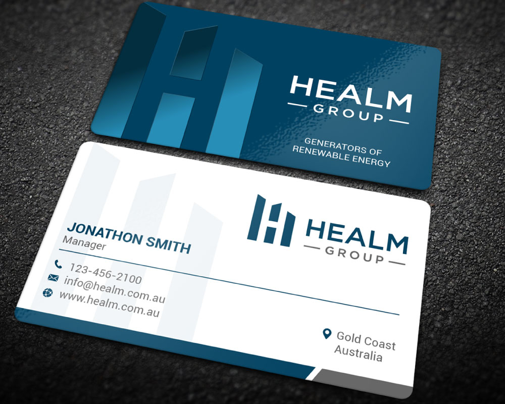 Healm Group logo design by Boomstudioz