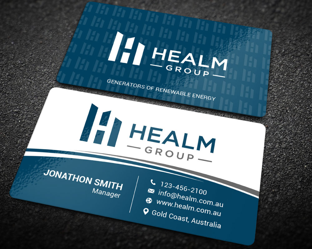 Healm Group logo design by Boomstudioz