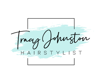 Tracy Johnston Hairstylist logo design by jaize