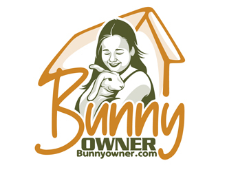 Bunny Owner logo design by DreamLogoDesign