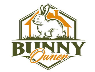 Bunny Owner logo design by DreamLogoDesign