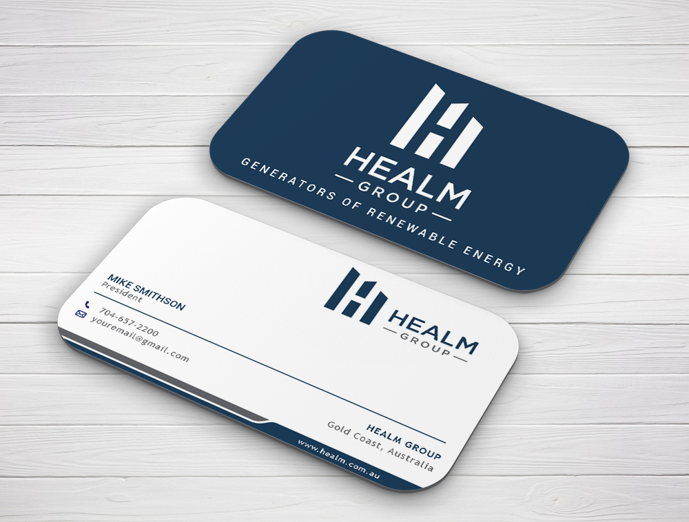 Healm Group logo design by Niqnish