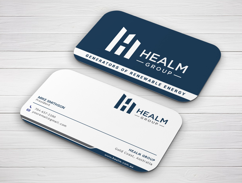 Healm Group logo design by Niqnish