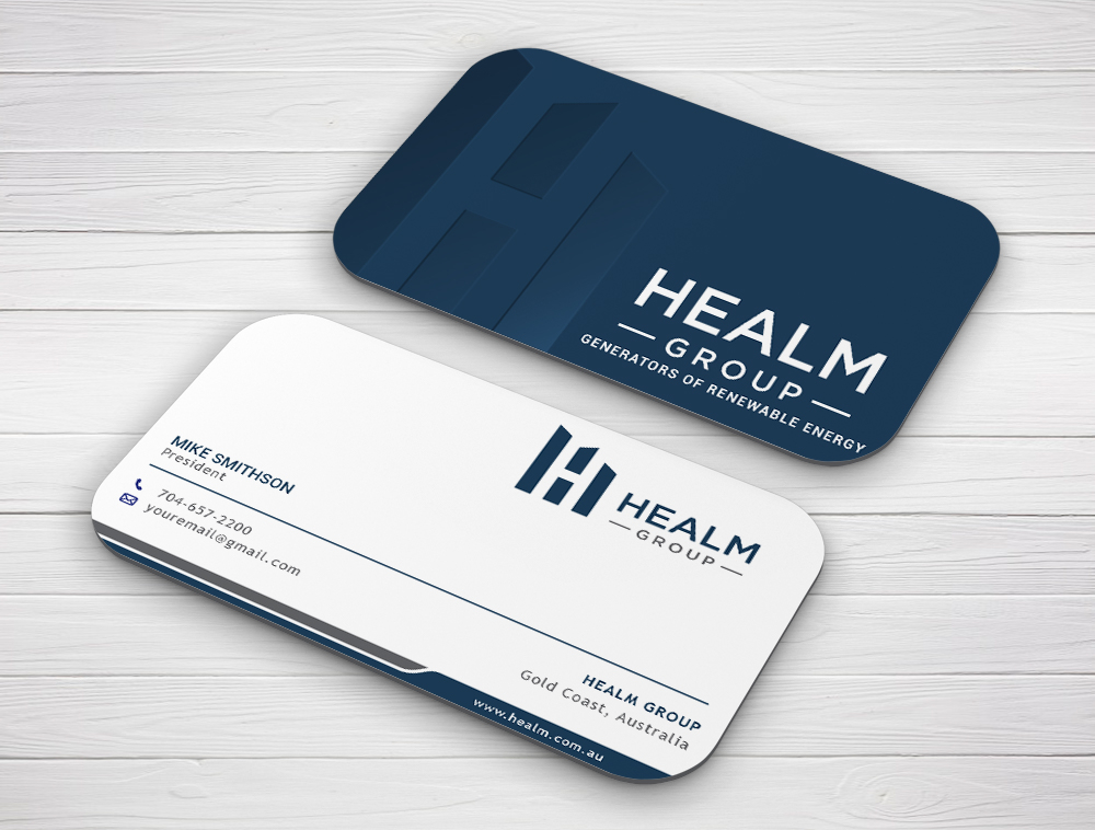 Healm Group logo design by Niqnish