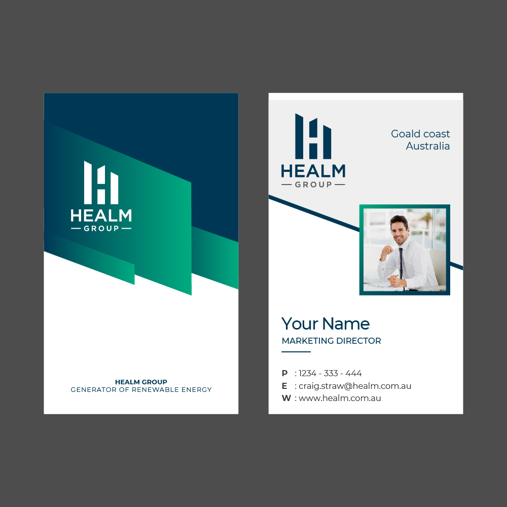 Healm Group logo design by GRB Studio