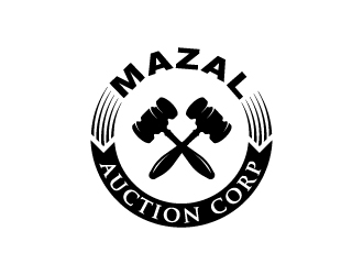 Mazal Auction Corp logo design by pambudi