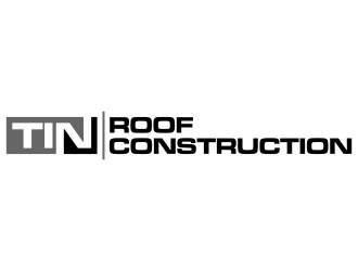 Tin Roof Construction logo design by p0peye