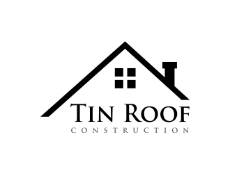 Tin Roof Construction logo design by dibyo