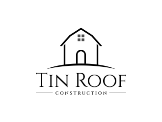 Tin Roof Construction logo design by dibyo