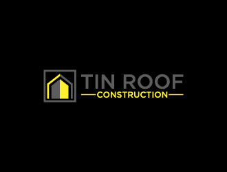 Tin Roof Construction logo design by Creativeminds