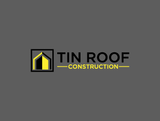 Tin Roof Construction logo design by Creativeminds