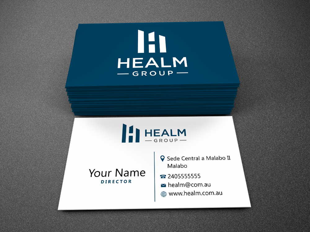 Healm Group logo design by Girly