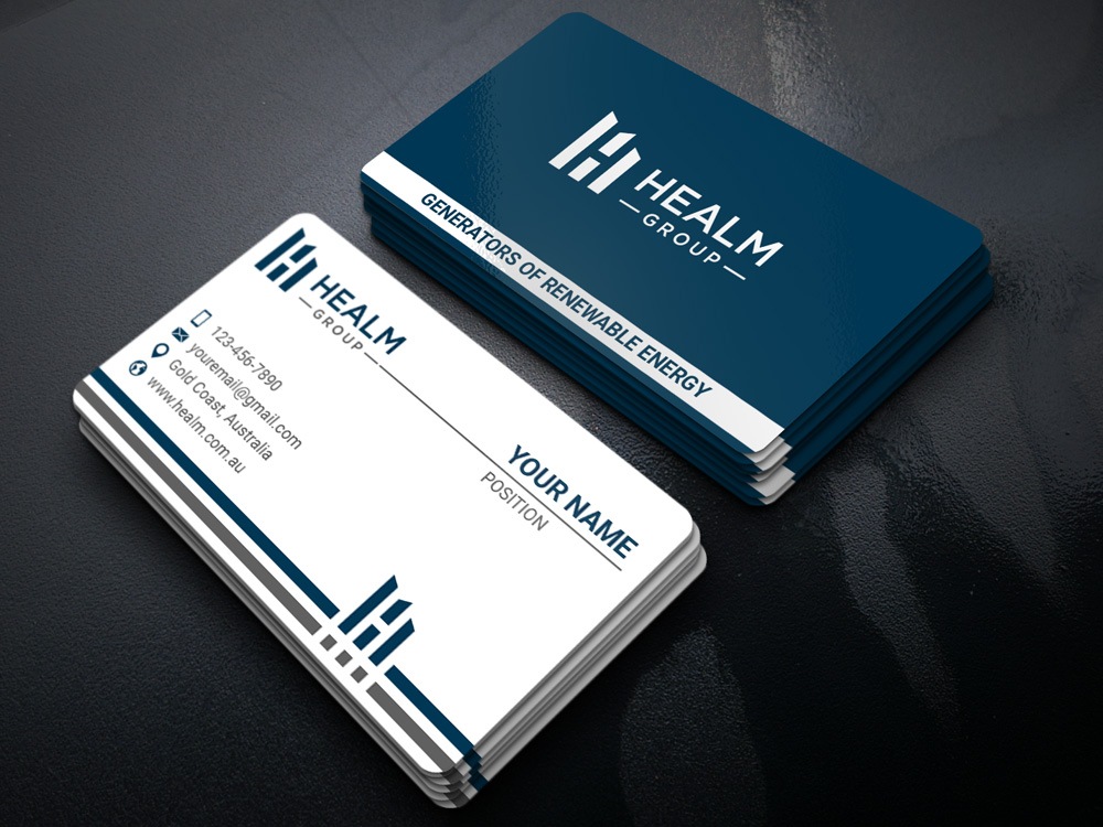 Healm Group logo design by Gelotine