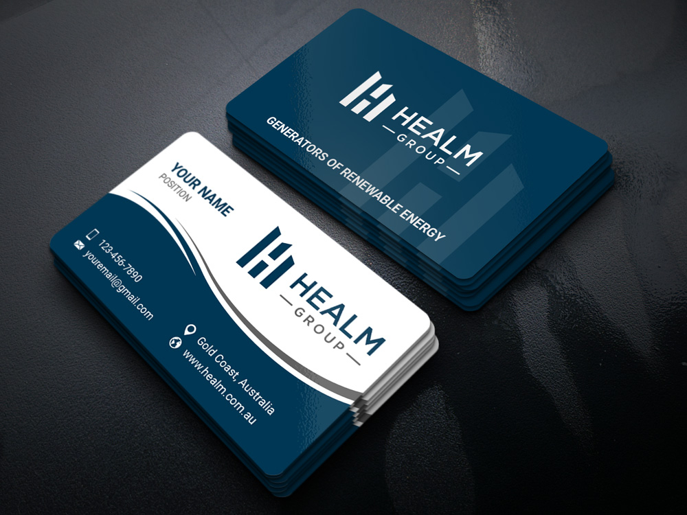 Healm Group logo design by Gelotine