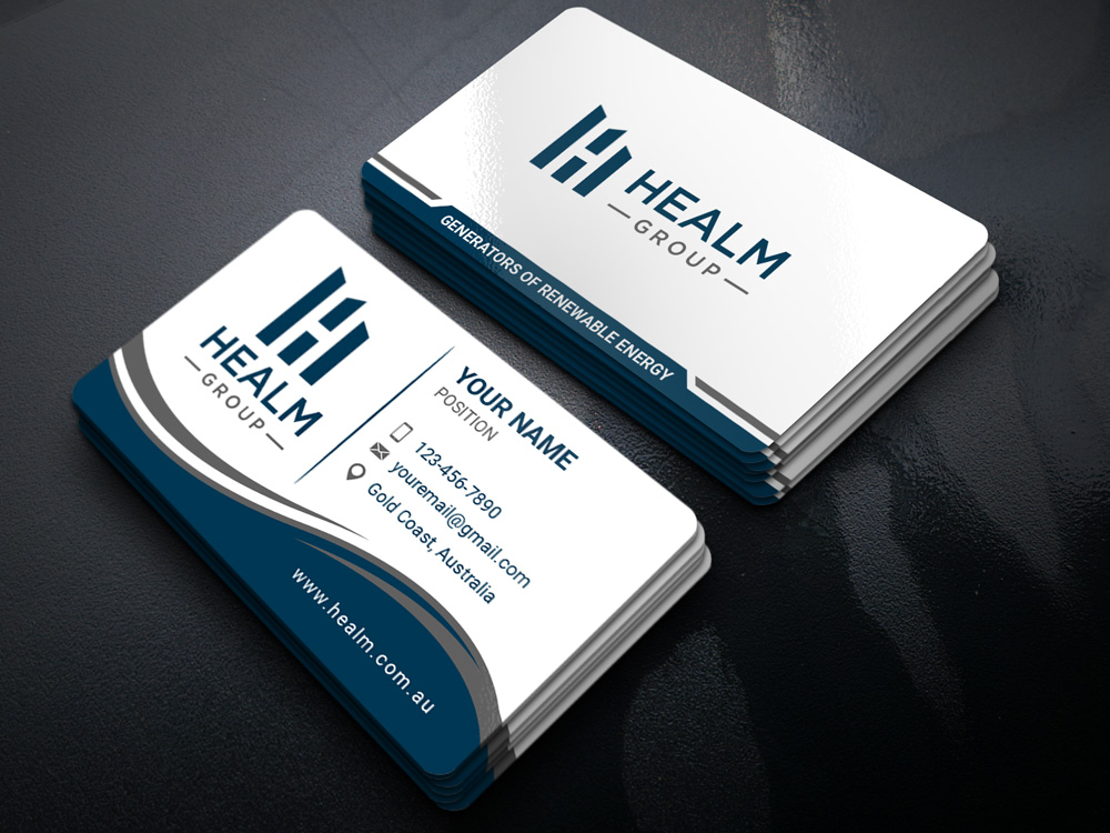 Healm Group logo design by Gelotine