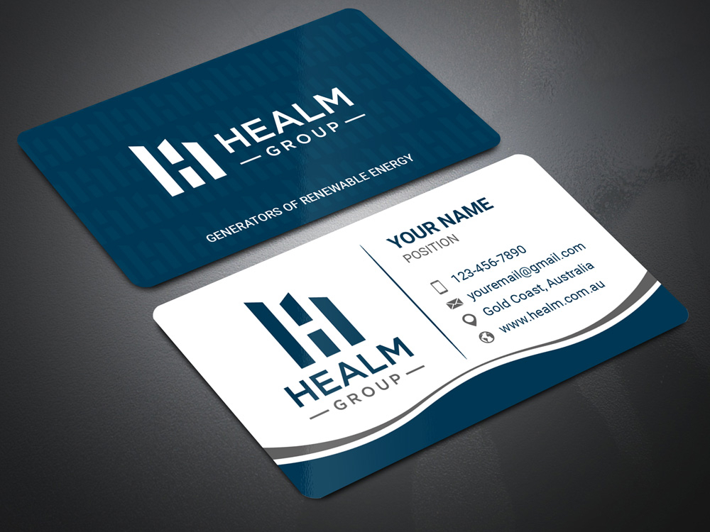 Healm Group logo design by Gelotine