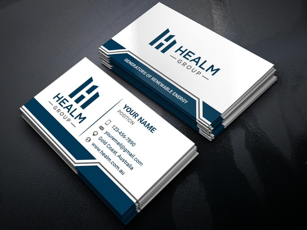 Healm Group logo design by Gelotine