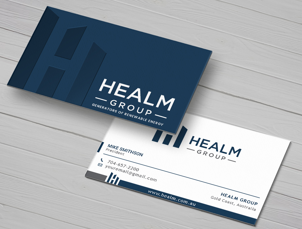 Healm Group logo design by Niqnish