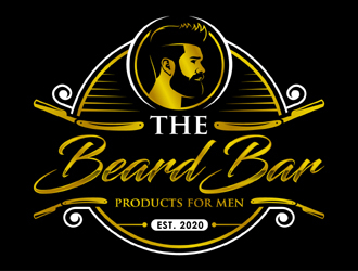 The Beard Bar logo design by MAXR