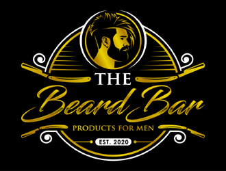 The Beard Bar logo design by MAXR