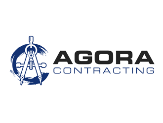 Agora Contracting logo design by kunejo