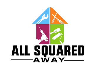 All Squared Away logo design by AamirKhan