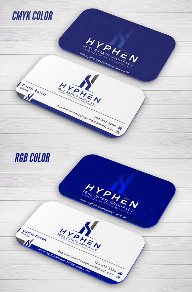 Hyphen Real Estate Group LLC logo design by Niqnish