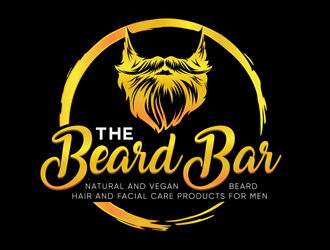 The Beard Bar logo design by DreamLogoDesign