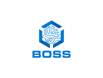 BOSS logo design by haidar