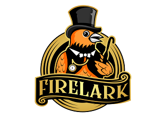 Firelark logo design by haze