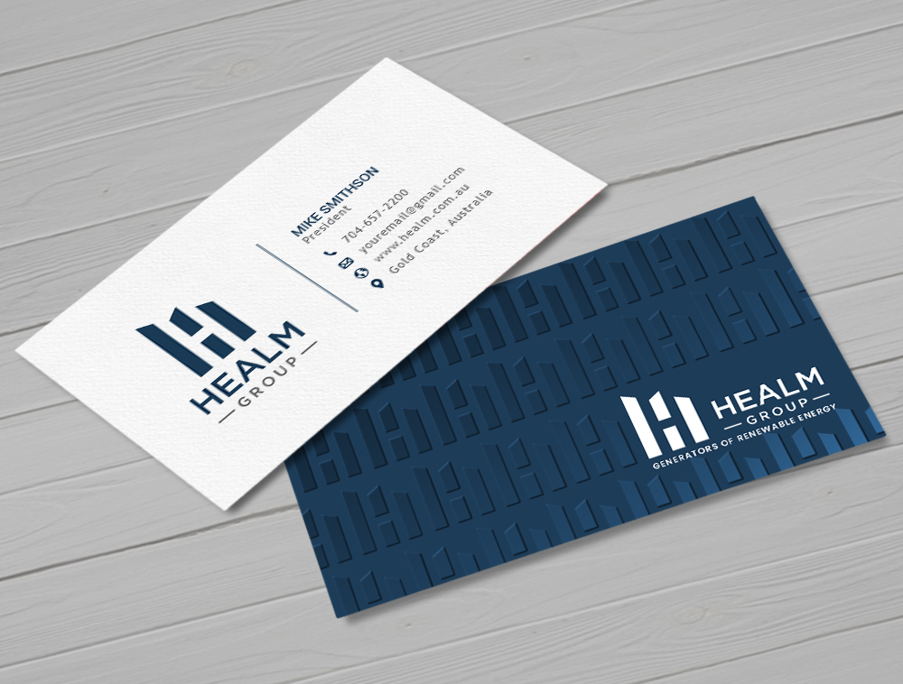 Healm Group logo design by Niqnish